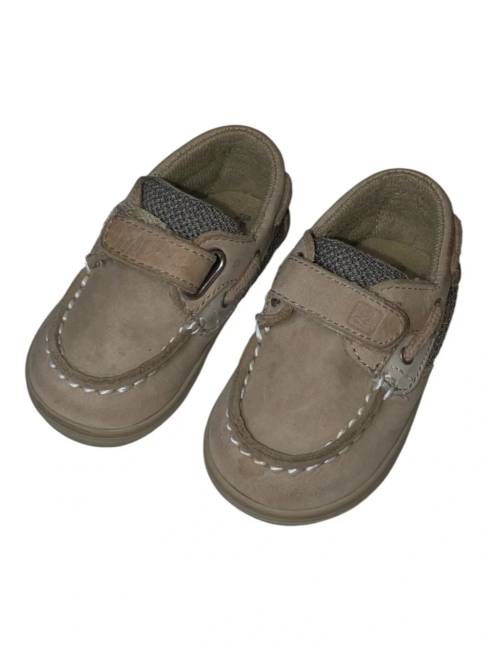 SPERRY BLUEFISH Top Siders Boat/Deck Pre-Walker Shoes Hook/Loop Closure SZ 3MO